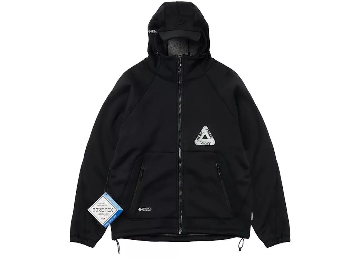 Palace Light Jackets Palace Gore-Tex Infinium Cap Jacket Black