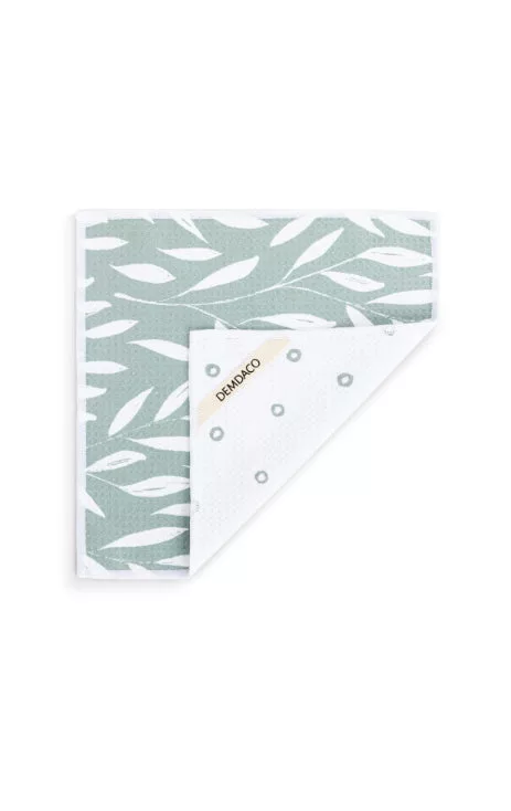 Sage Leaves Absorbent 2 Sided Dishcloth