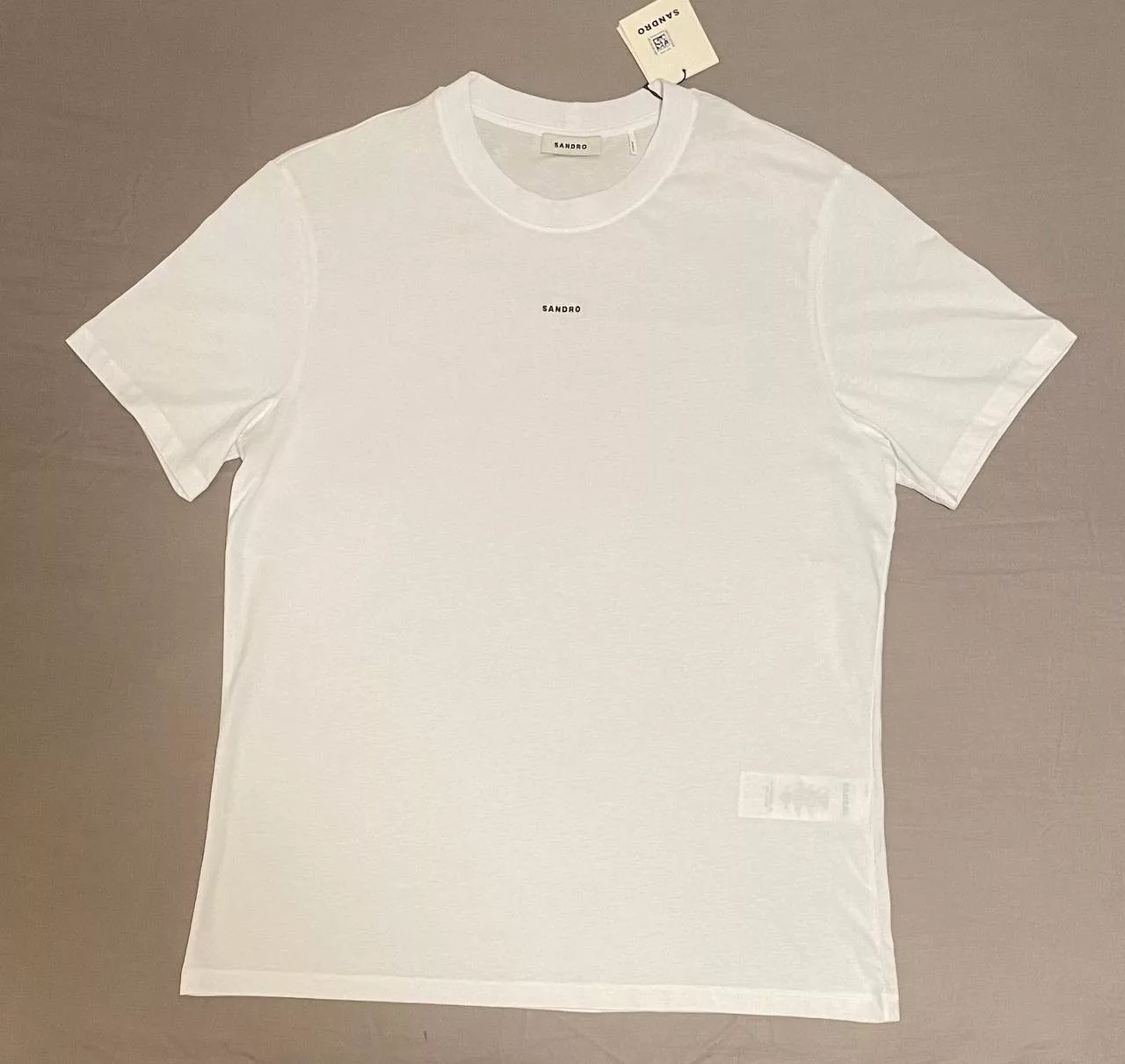 Sandro Short Sleeve T Shirts Sandro Short-Sleeved T-Shirt White