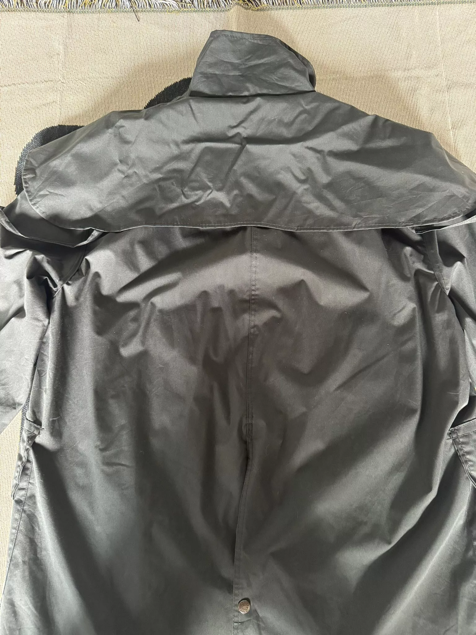 Designer Parkas Designer Australia Legend Driza Bone Riding Coat Raf Simons Black