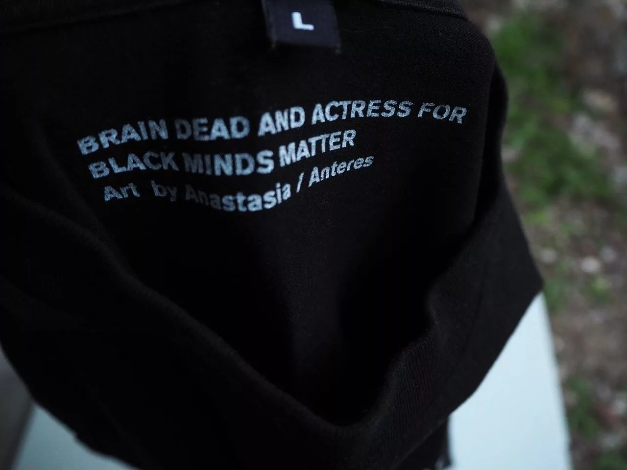 Brain Dead Short Sleeve T Shirts Brain Dead BRAINDEAD ACTRESS - BLACK
