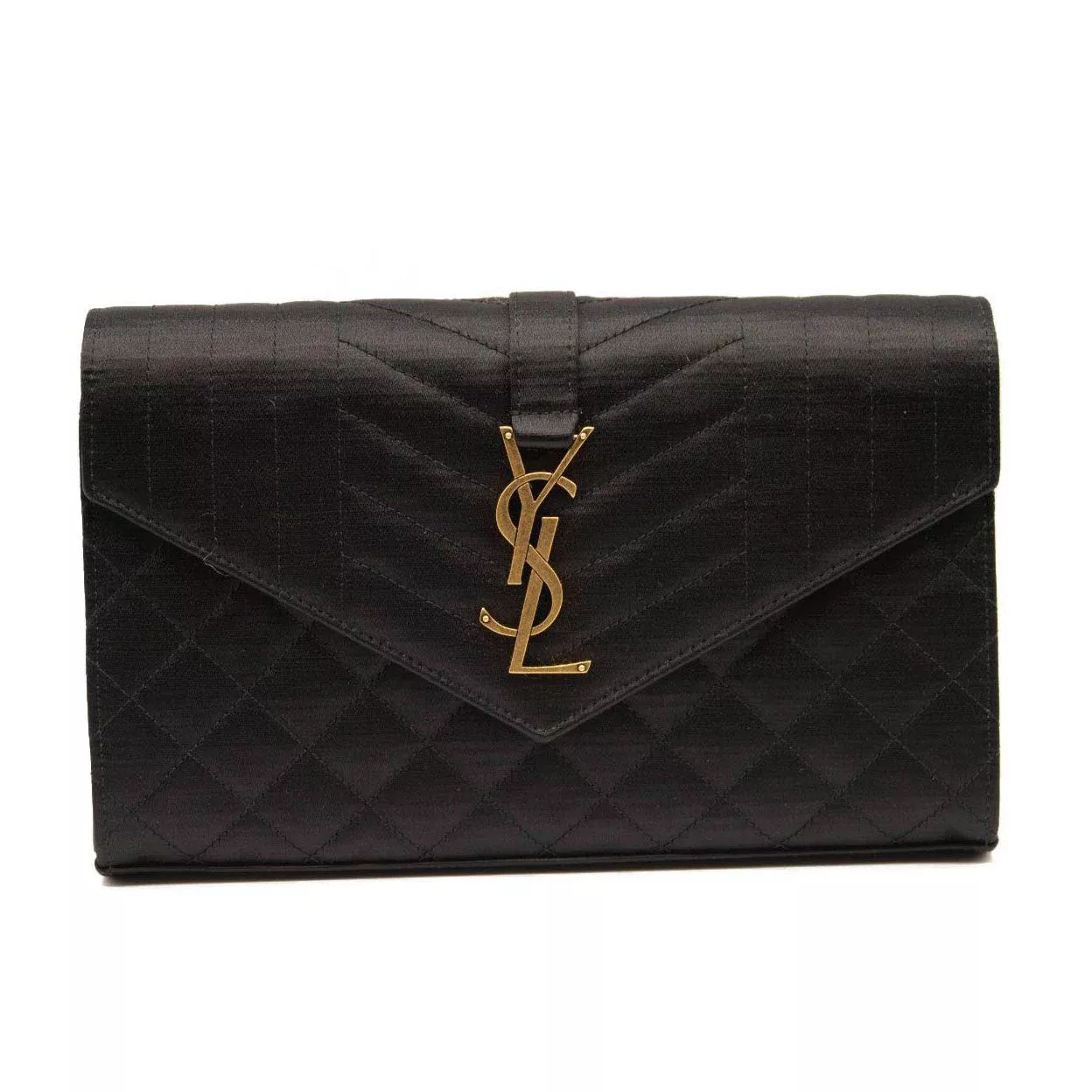 Saint Laurent Paris Wallets Saint Laurent Paris o1in1g0624 Size : OS / Nylon Wallet On Chain in Black