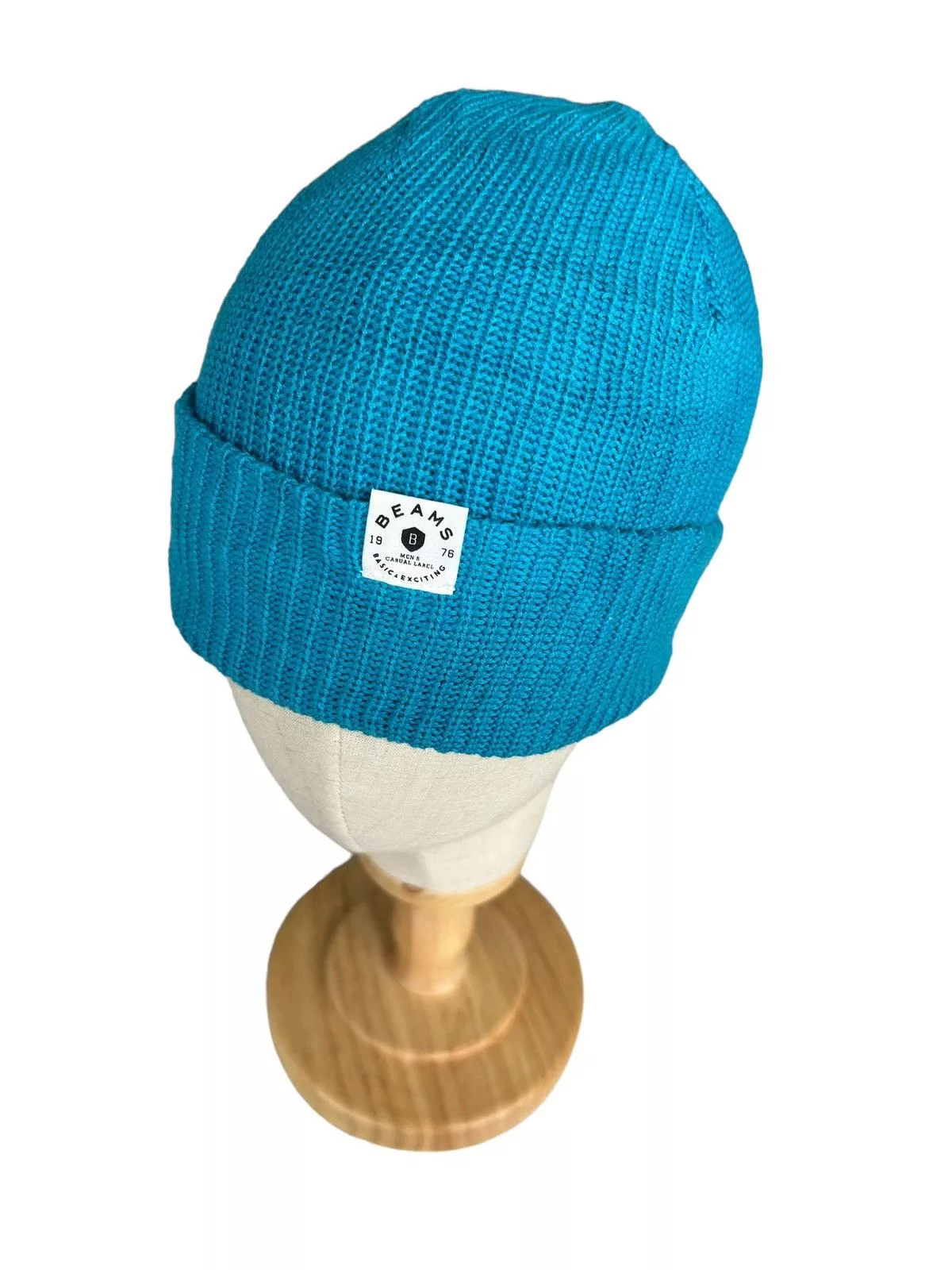 Beams Plus Hats Beams Plus × Japanese Brand Beams Beanie Hats Blue Streetwear