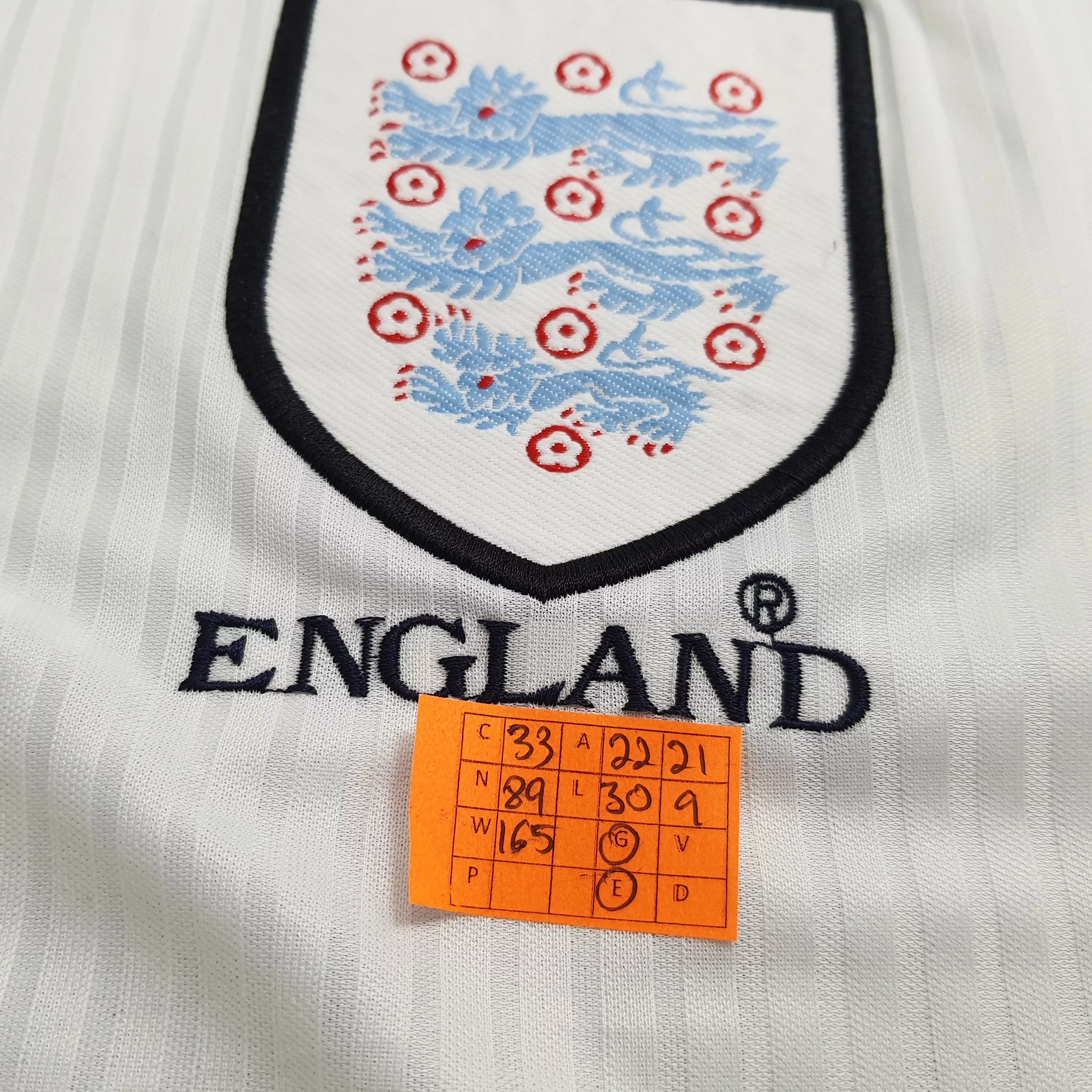 Umbro Jerseys UMBRO England Soccer Jersey White