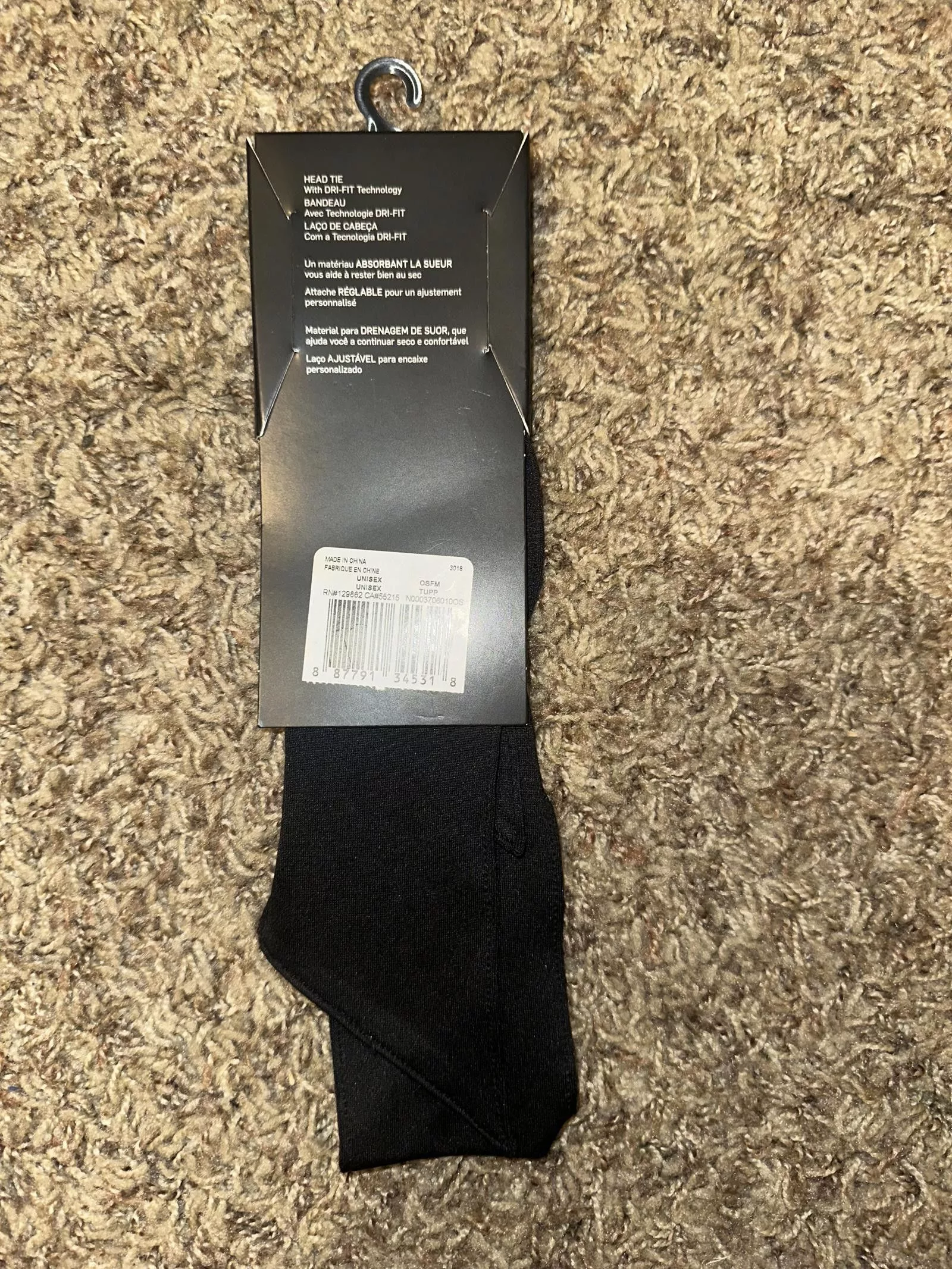 Nike Miscellaneous Nike Dry Head Tie Black