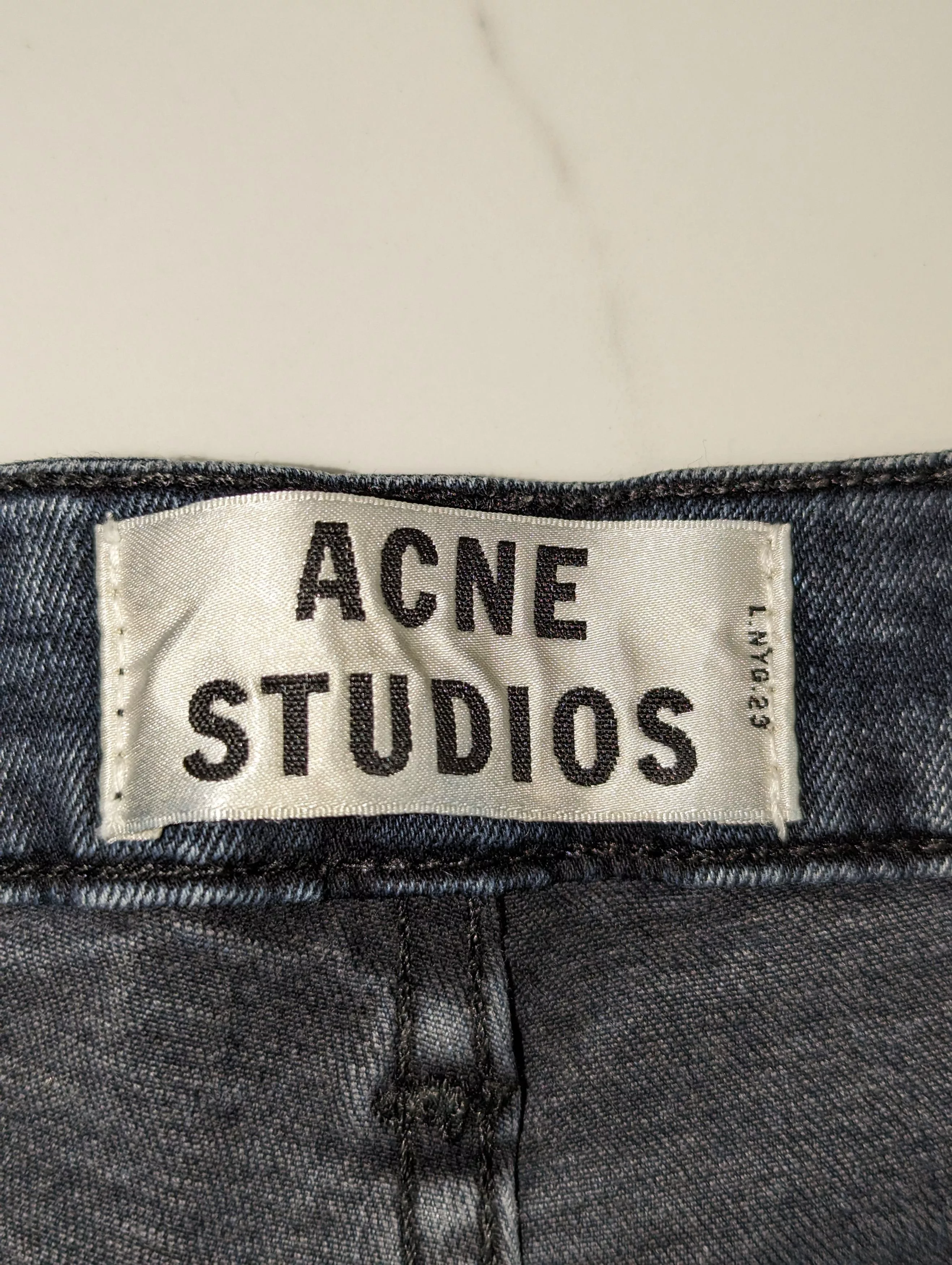 Acne Studios Jeans Acne studios skin 5 deep Blue