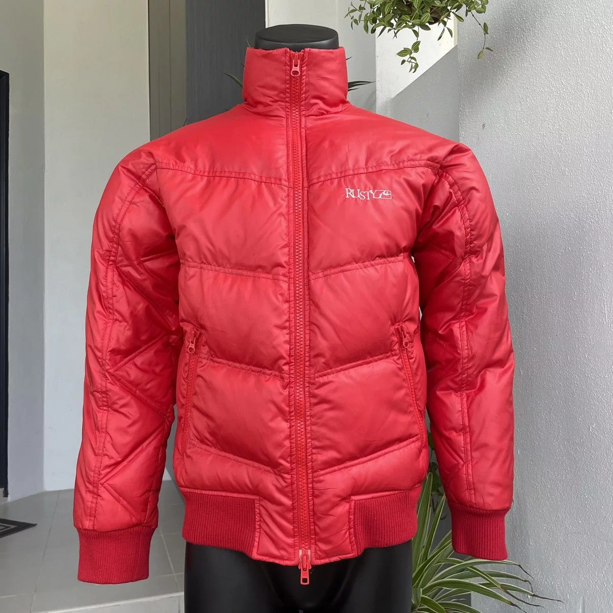 Rusty Light Jackets Rusty Raglan Jacket Red Streetwear