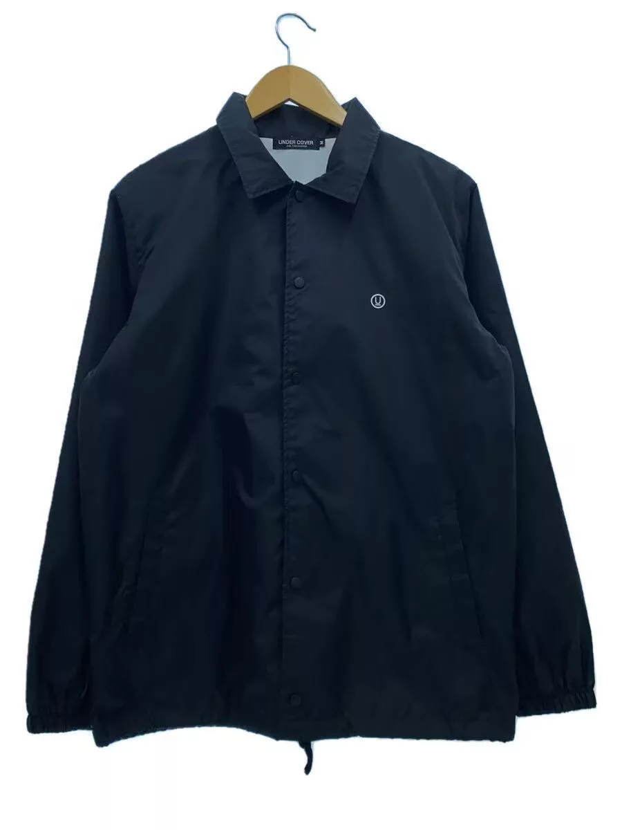 Undercover Light Jackets Undercover SS17 Logo Nylon Coach Jacket Black