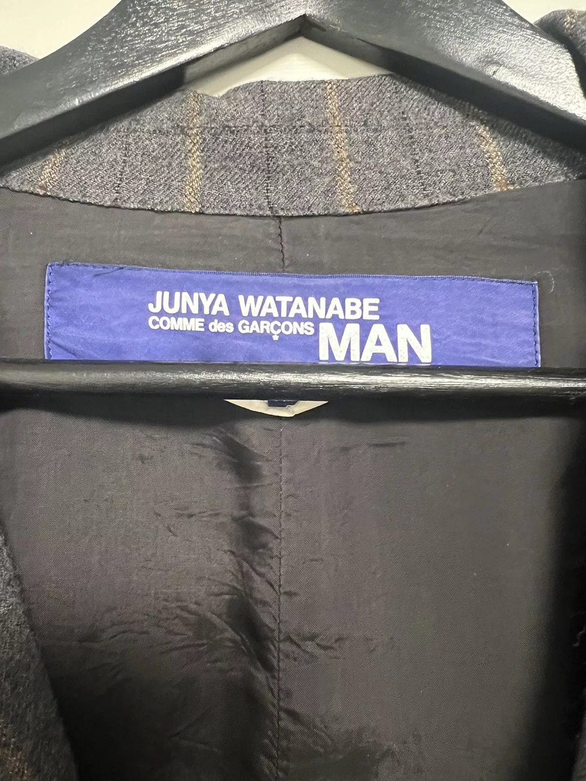 Junya Watanabe Blazers Junya Watanabe A/W 2013 patchwork blazer Gray