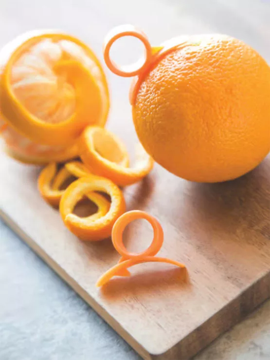 Round Orange Peeler