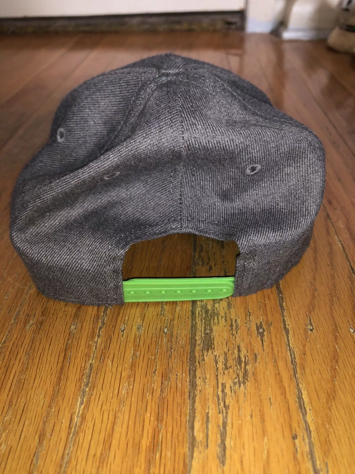 Vintage Hats Vintage Pickle Rick Hat Gray