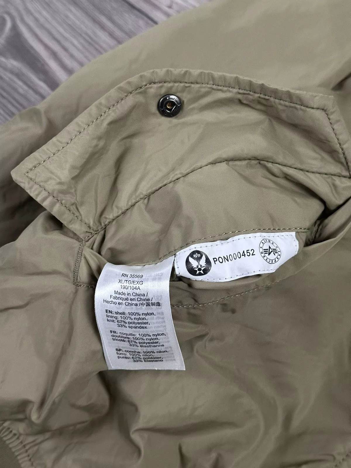 Alpha Industries Light Jackets Reversible Alpha Industries Bomber Jacket Green Streetwear