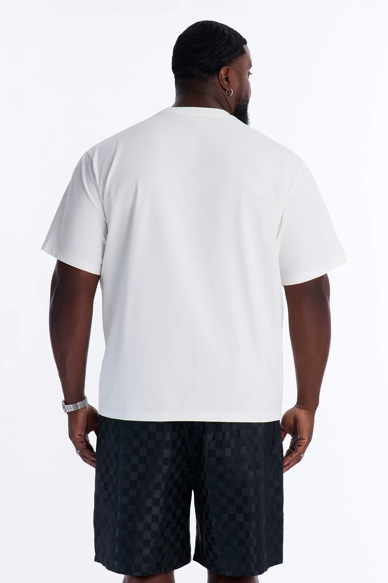 Destructed Crewneck Tee - White