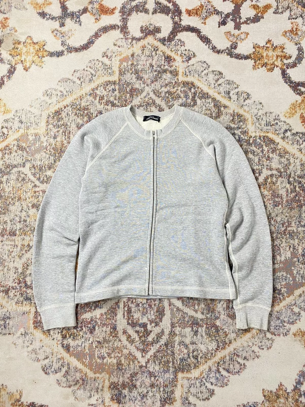 Comme des Garcons Jackets Comme des Garcons × Japanese Brand × Tricot Comme des Garcons COMME DES GARCONS TRICOT Slimfit Sweat Jacket Gray