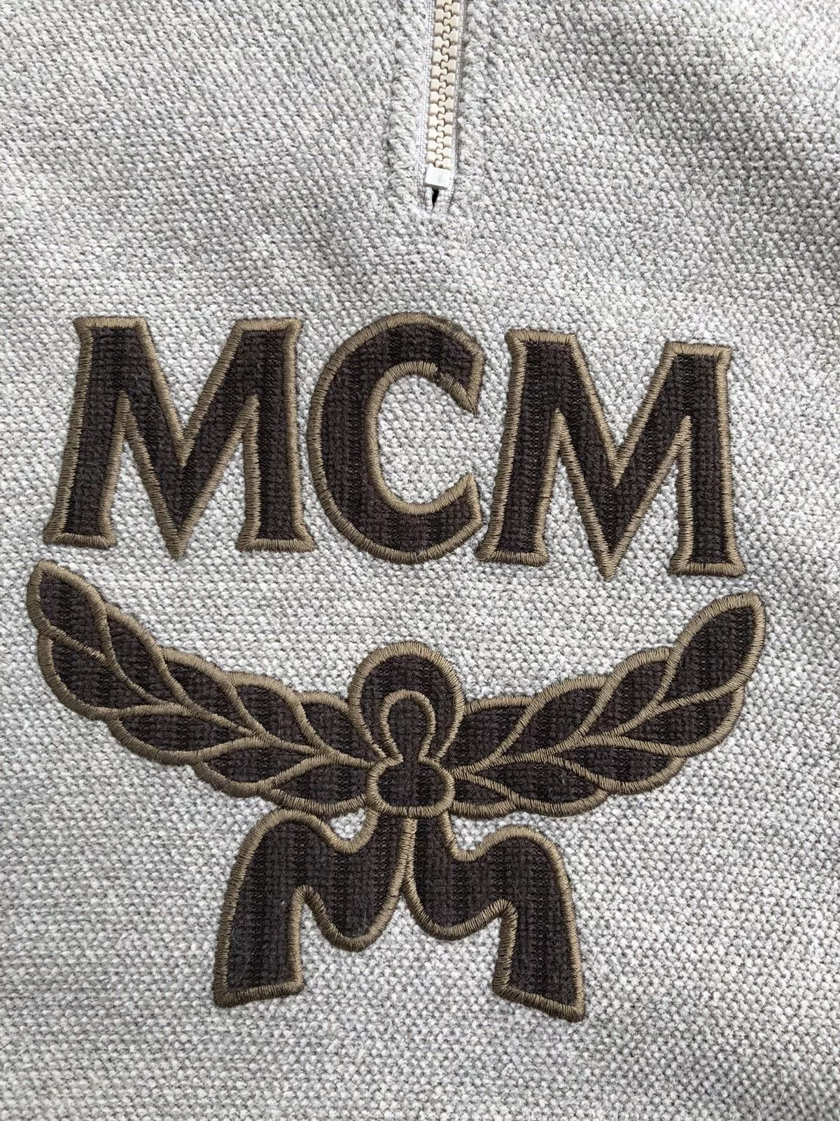 MCM Sweatshirts Hoodies Vintage MCM Iconic Logo Sweatshirt Brown