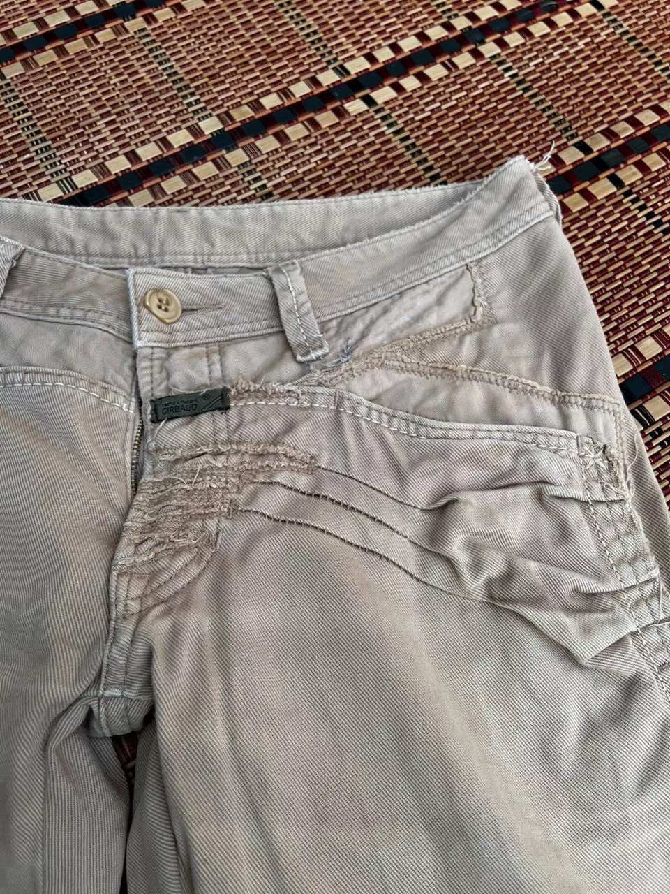 Marithe + Francois Girbaud Casual Pants Marithe + Francois Girbaud MFG Nice Pants Brown