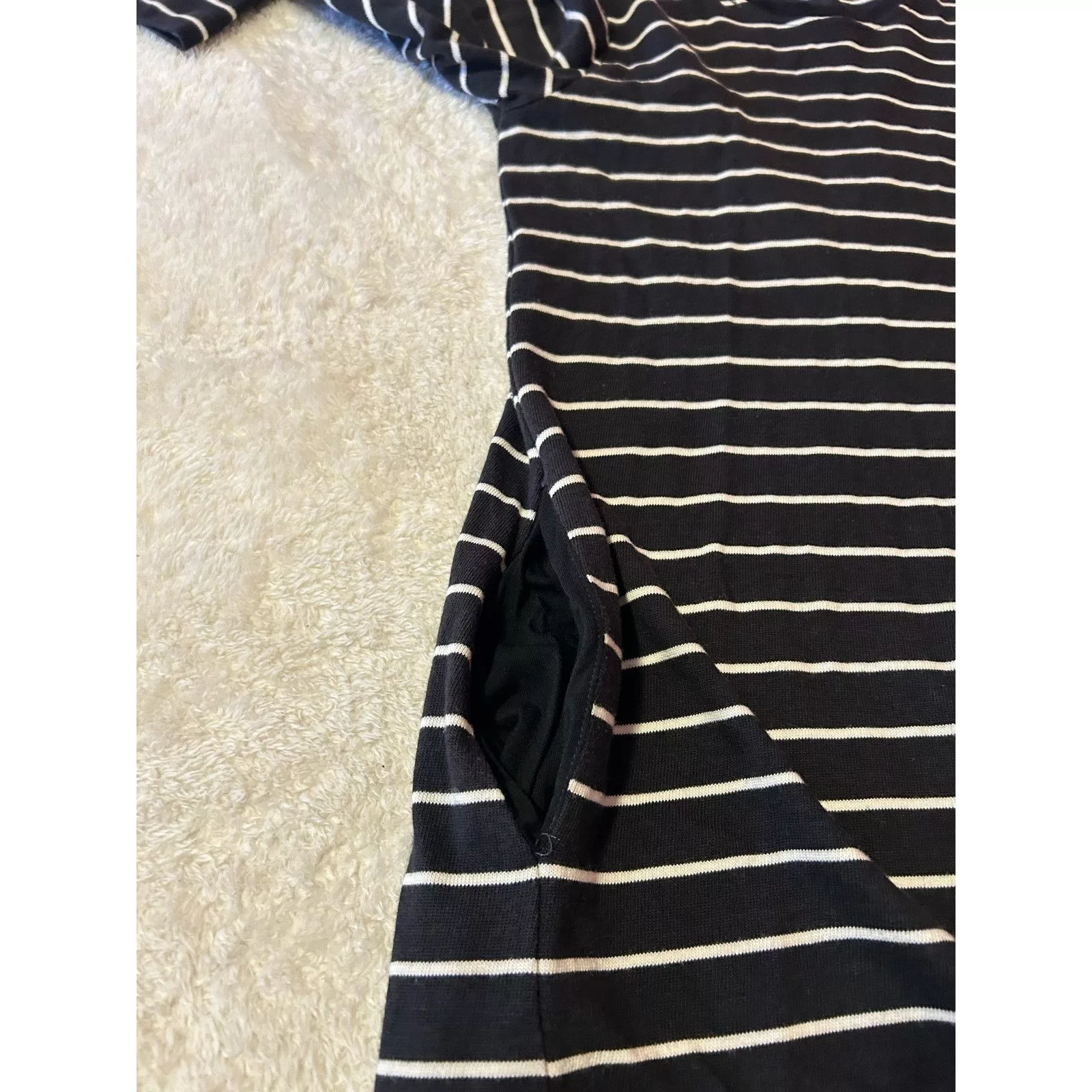 Marine Layer Midi Dresses $80 Marine Layer Gemma Dress Size Small Black