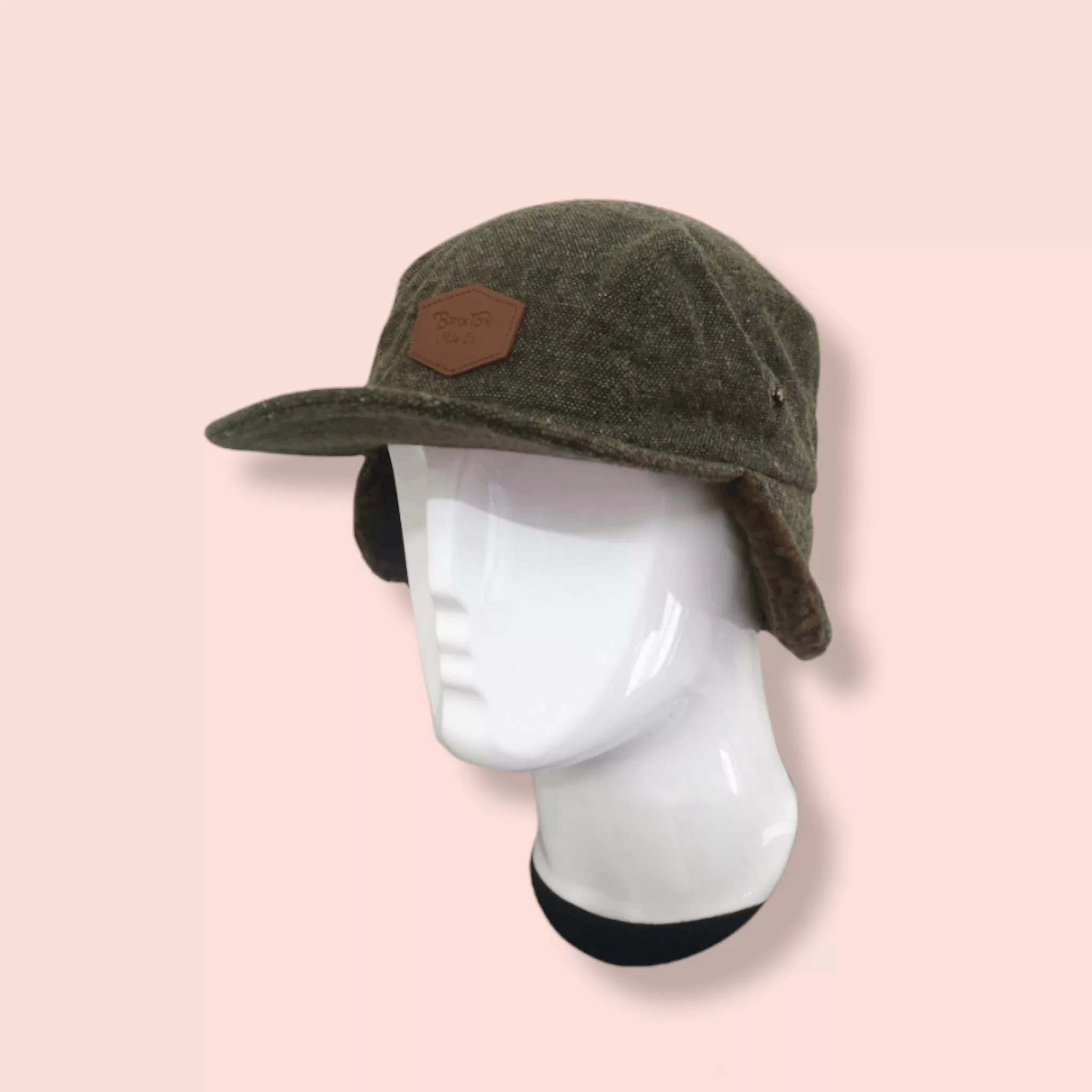 Brixton Hats RARE BRIXTON TRAPPER HAT Brown Streetwear