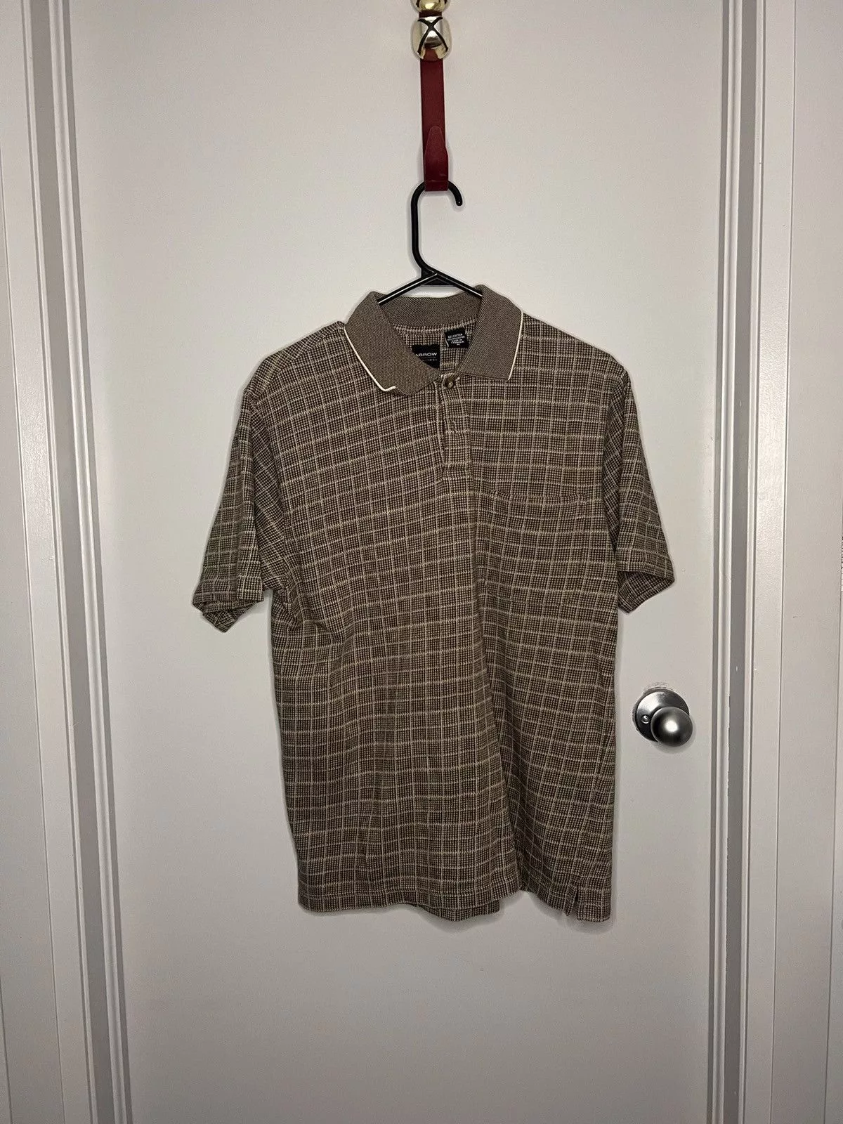 Vintage Polos Vintage Golf t-shirt Brown