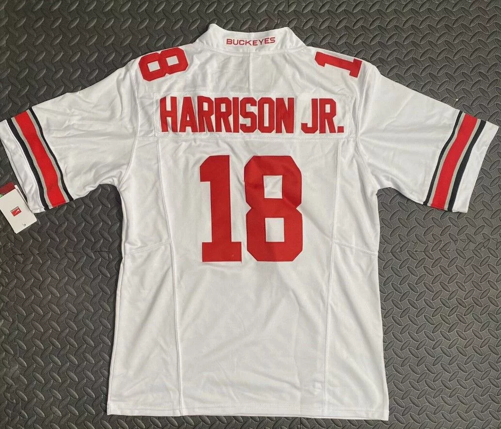 Other Jerseys Other Men’s Ohio State Jersey - Marvin Harrison Jr. - #18 White