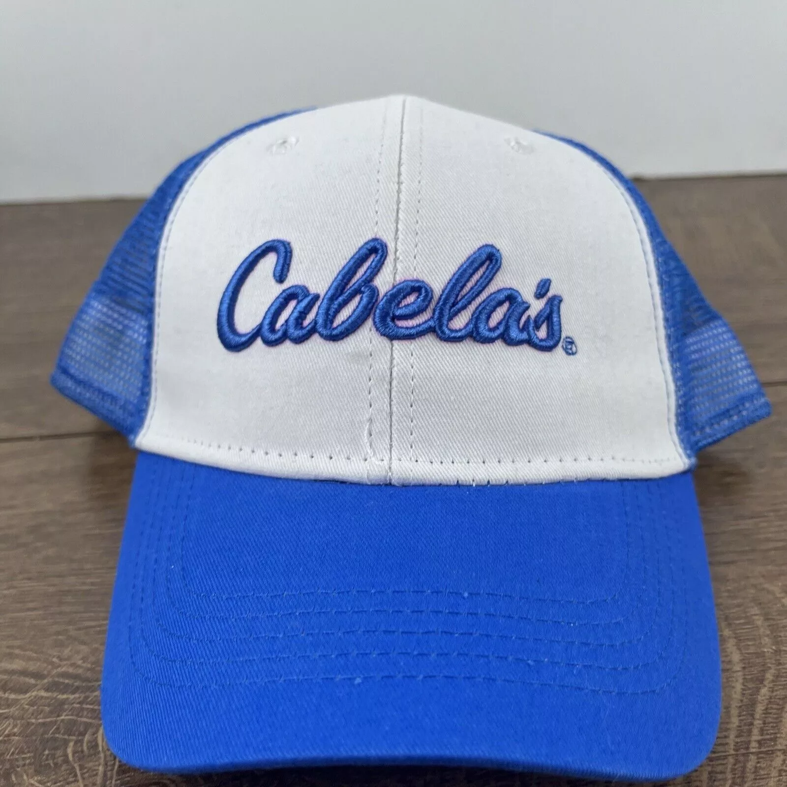 Other Hats Other Cabela's Snapback Hat Cabela Blue White Cap Hat Adjustable H