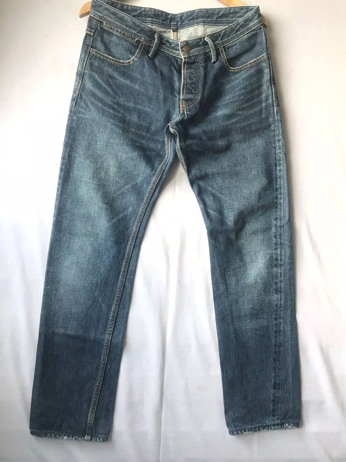 Denime Denim Denime × Japan Blue × Japanese Brand JAPAN - Selvedge Japanese Brand Denim Jeans Gray