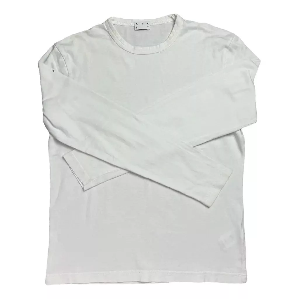 Asket Blouses Asket Longsleeve White Size XS