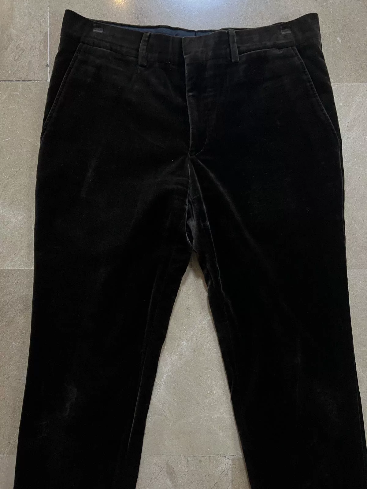 Hermes Casual Pants Hermes velvet trousers Brown