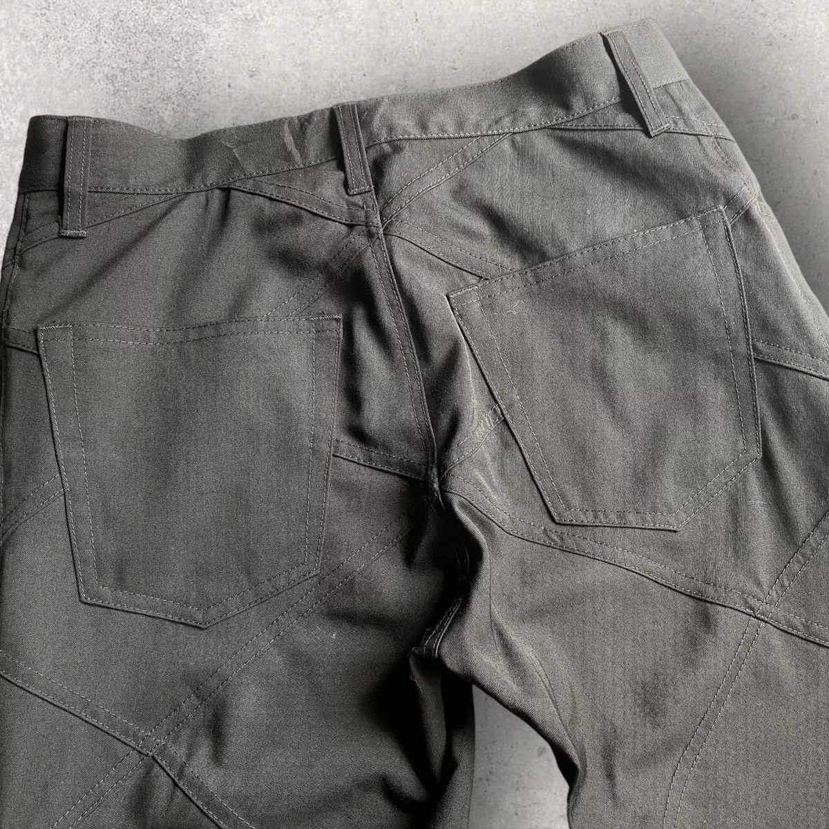 Comme des Garcons Pants Comme des Garcons SS14 Diamond Cut Patchwork Pants Black