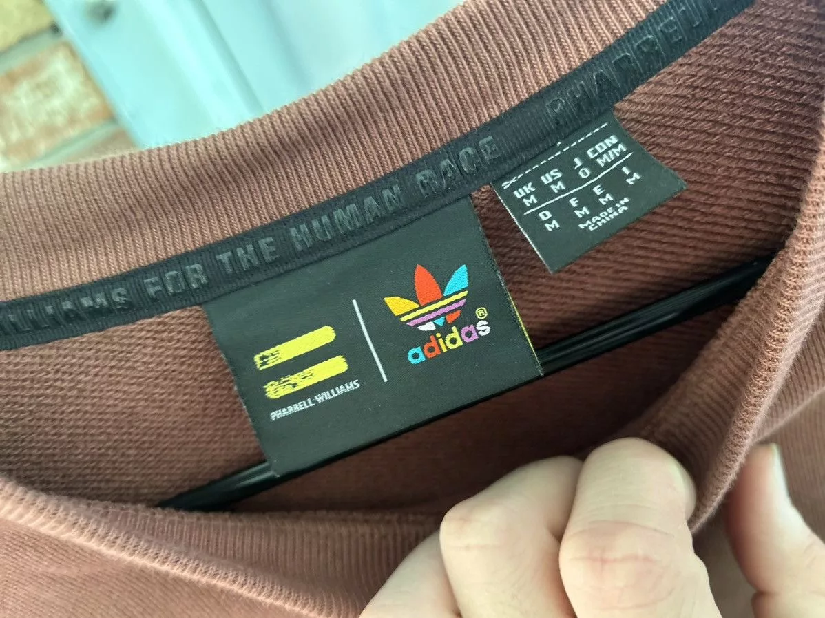 Adidas Sweaters Knitwear adidas pharrell williams crewneck Brown