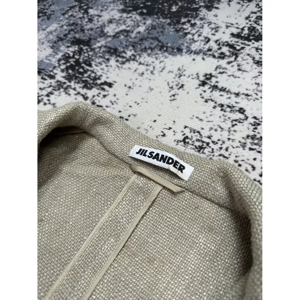 Jil Sander Jackets Jil Sander Suit Jacket Beige Size 36