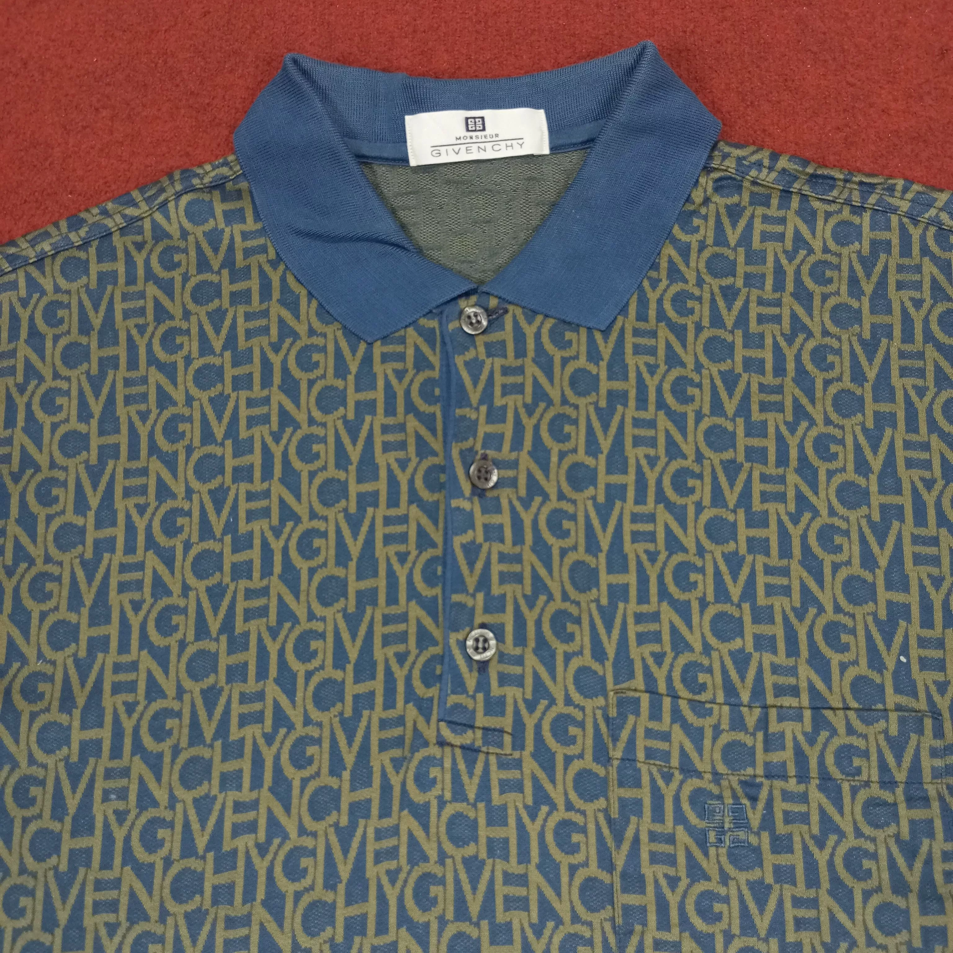Givenchy Polos Givenchy × Vintage Givenchy Fashion Style Designer Polos Blue