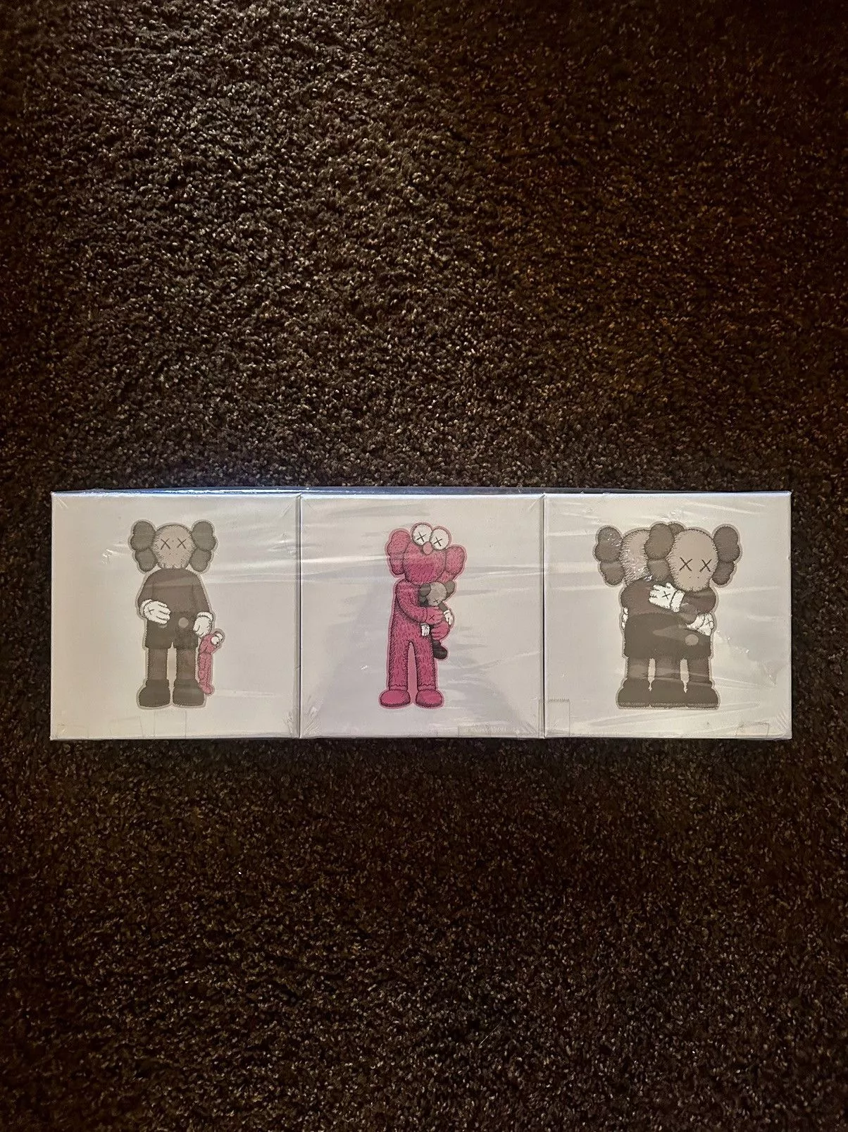 Kaws Miscellaneous Kaws × MoMA RARE KAWS NWT Take, Share, Together Small Jigsaw Puzzle Set Black