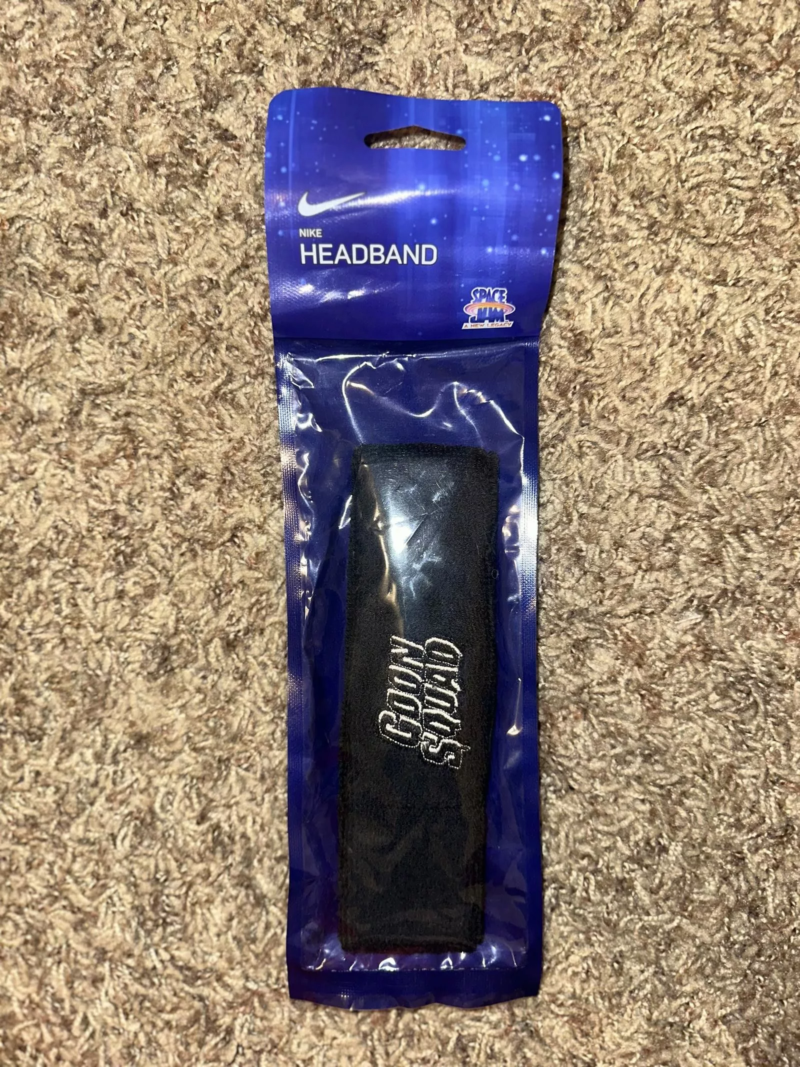 Nike Miscellaneous Nike Space Jam 2 x Nike Goon Squad Swoosh Headband Black