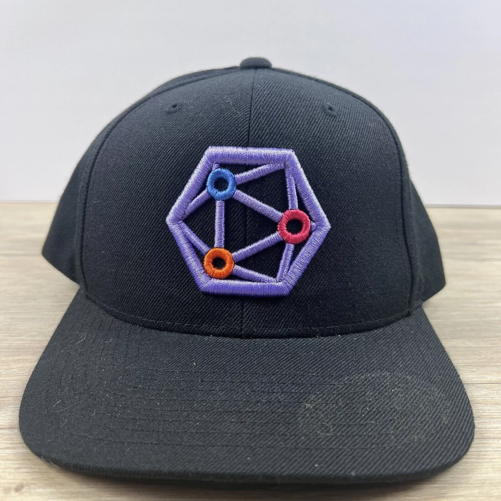 Other Hats Other Triangle Snapback Hat Adjustable Hat Black Adjustable Hat Ad