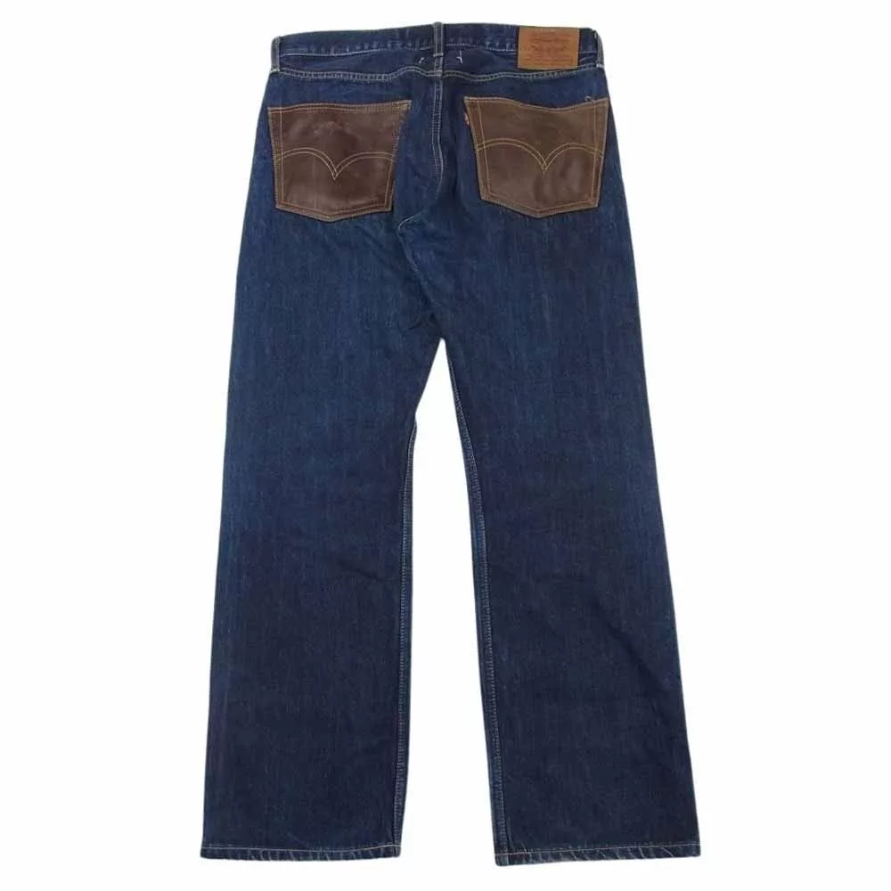 Junya Watanabe Denim Back Switch Pocket Long Pants Indigo Purple