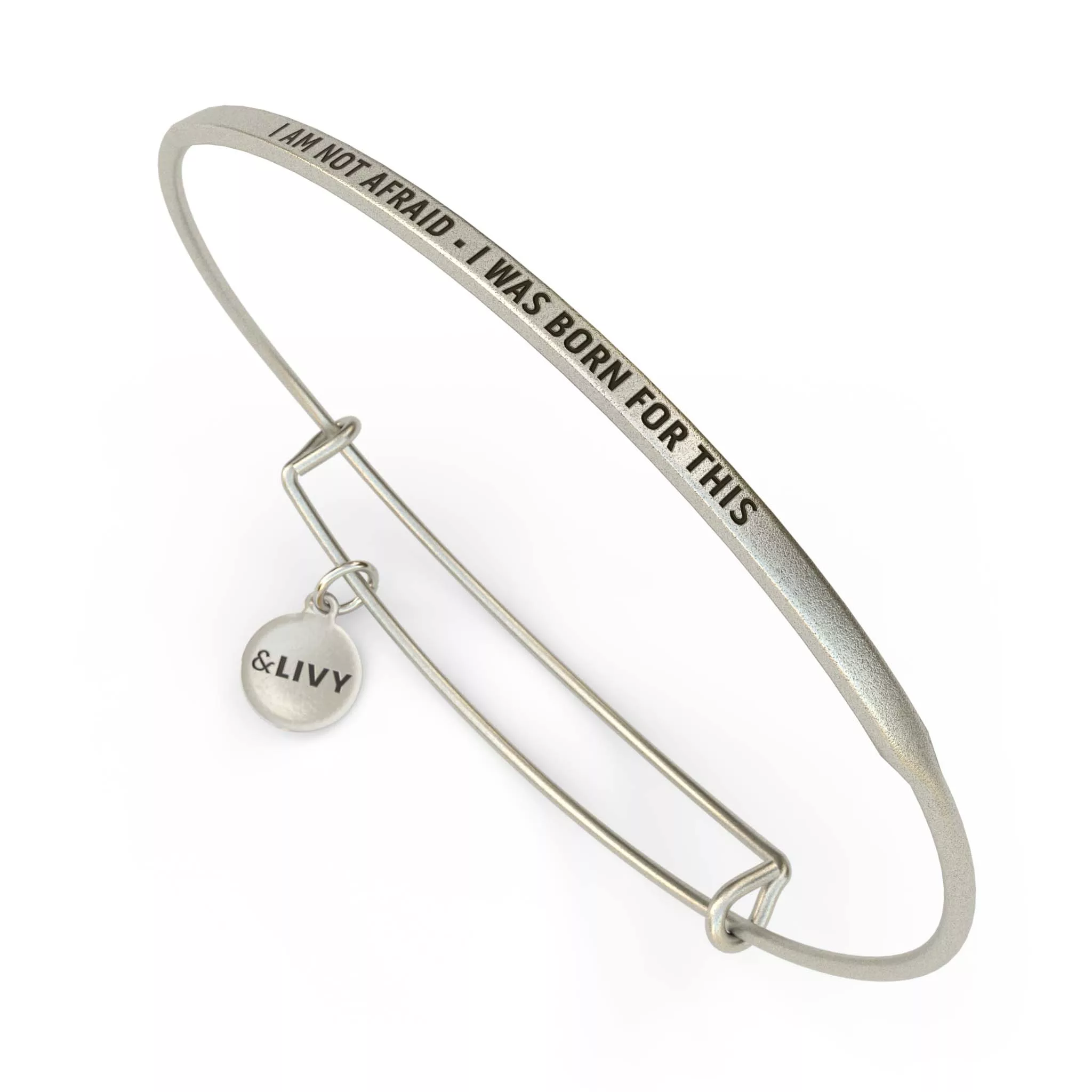 I Am Not Afraid Bangle