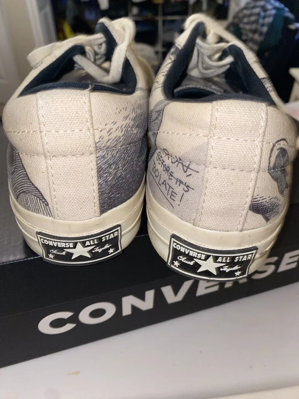 Converse Low Top Sneakers Converse × Tyler The Creator Tyler The Creator x Converse Artist Series “Øyvind Lauvdahl” Beige