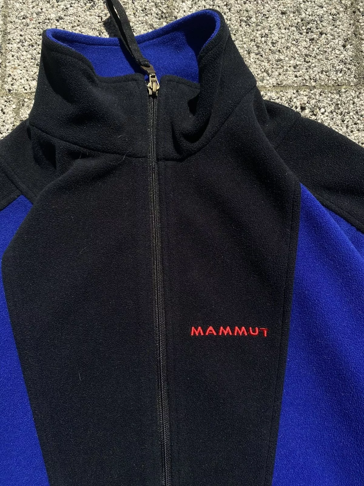 Mammut Light Jackets Mammut Gore Windstopper fleece jacket zip outdoor 90s Blue Gorpcore