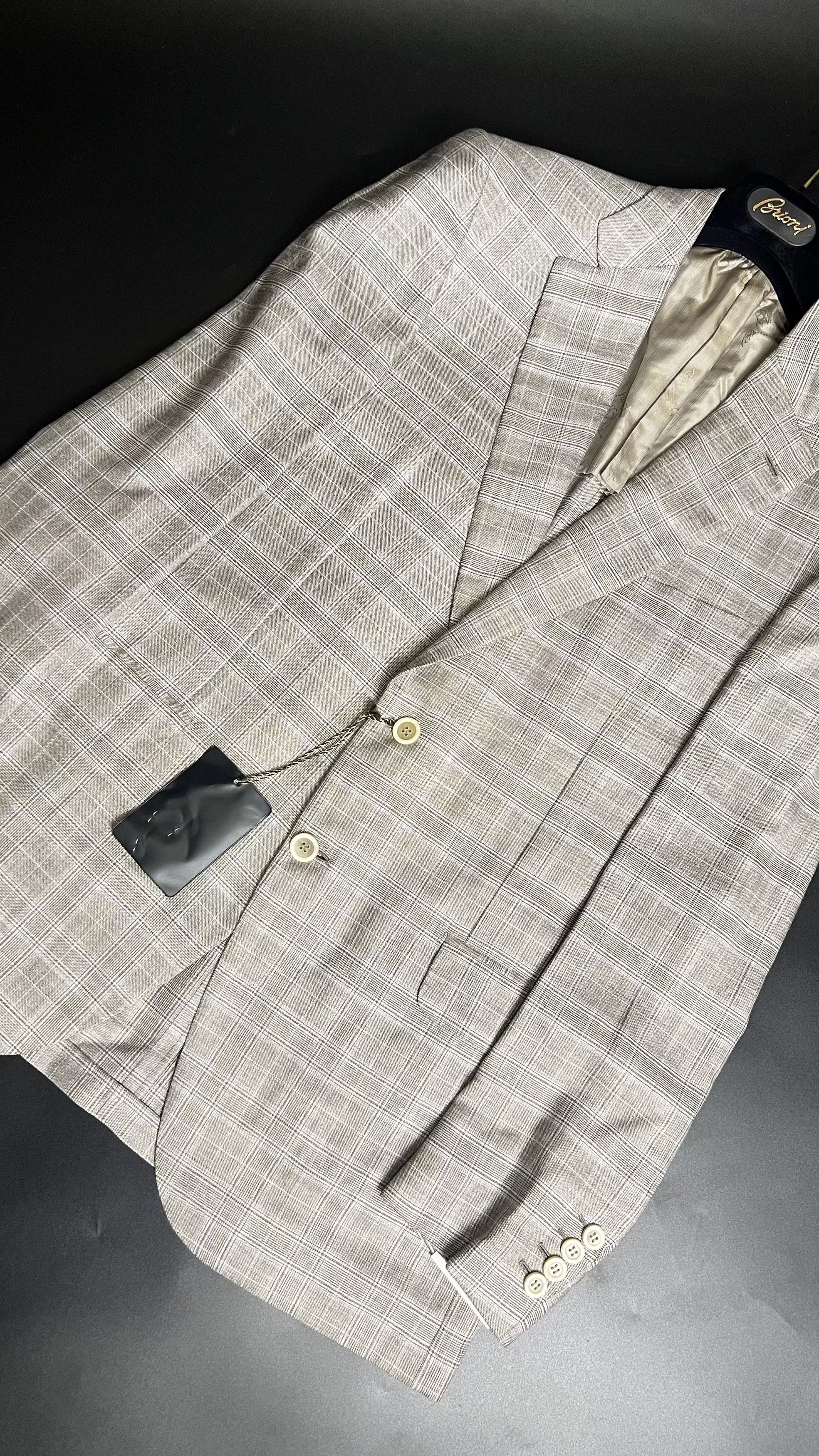 Brioni Blazers Brioni GIACCA CHIGI Gray