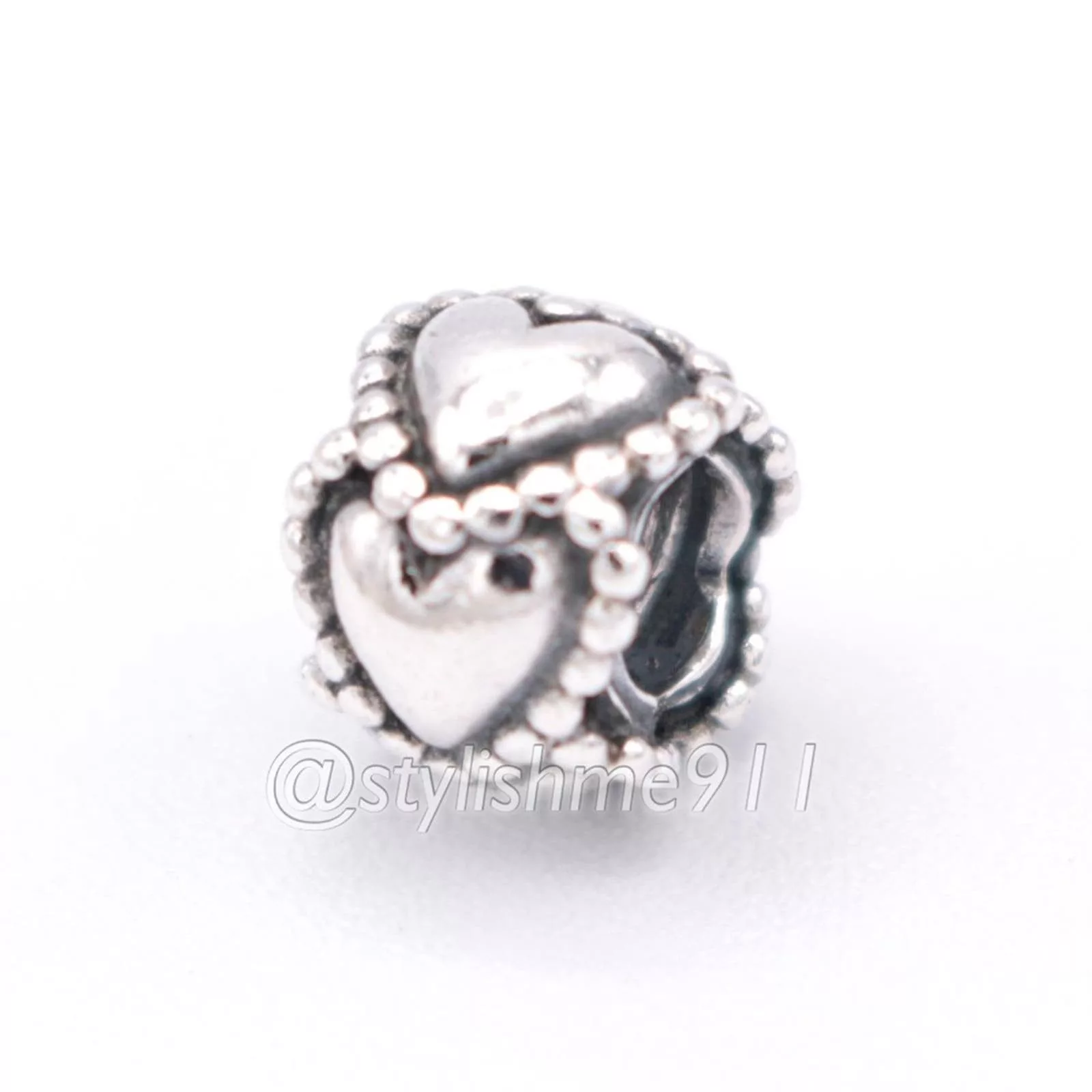 pandora Bracelets Authentic PANDORA Everlasting Love Charm - 790448 Silver
