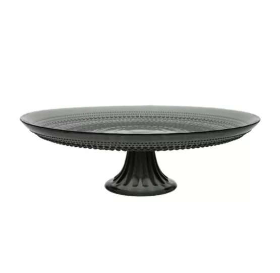 --Jupiter Storm Large Cake Stand 13x13x4.3"