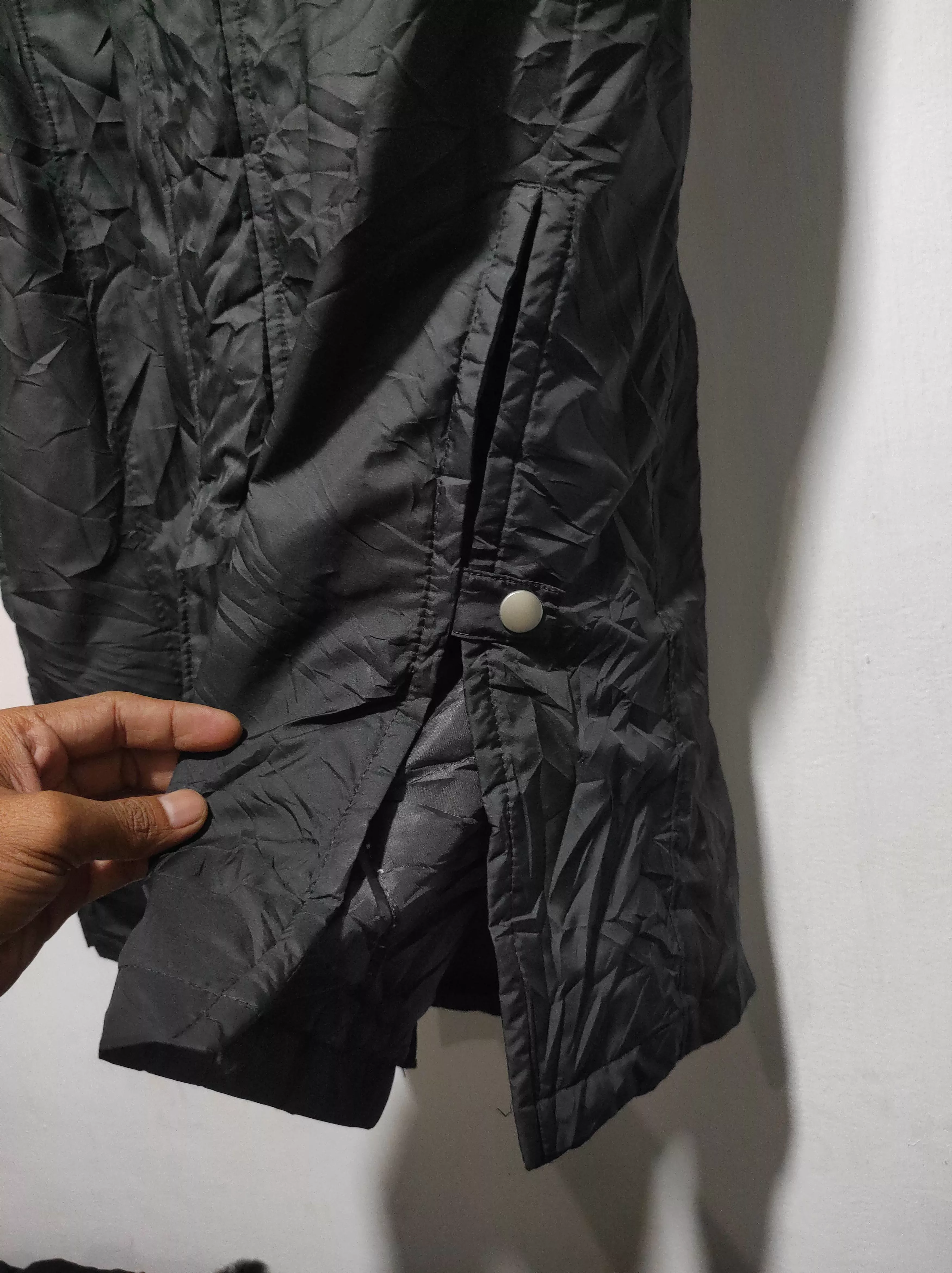 Adidas Heavy Coats Vintage Adidas Long Jacket Black