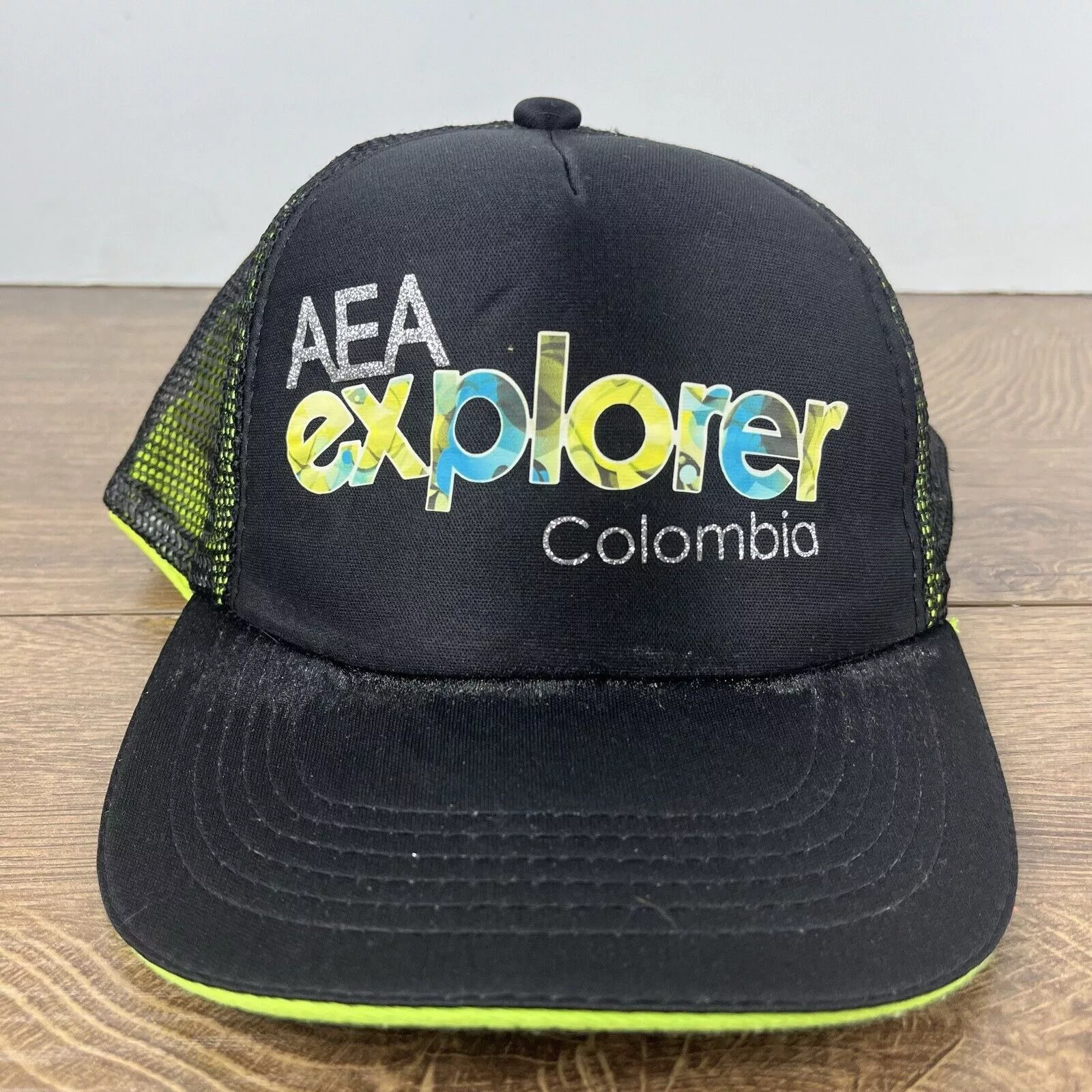 Columbia Hats AEA Explorer Columbia Hat Snapback Hat Black Hat Adjustable