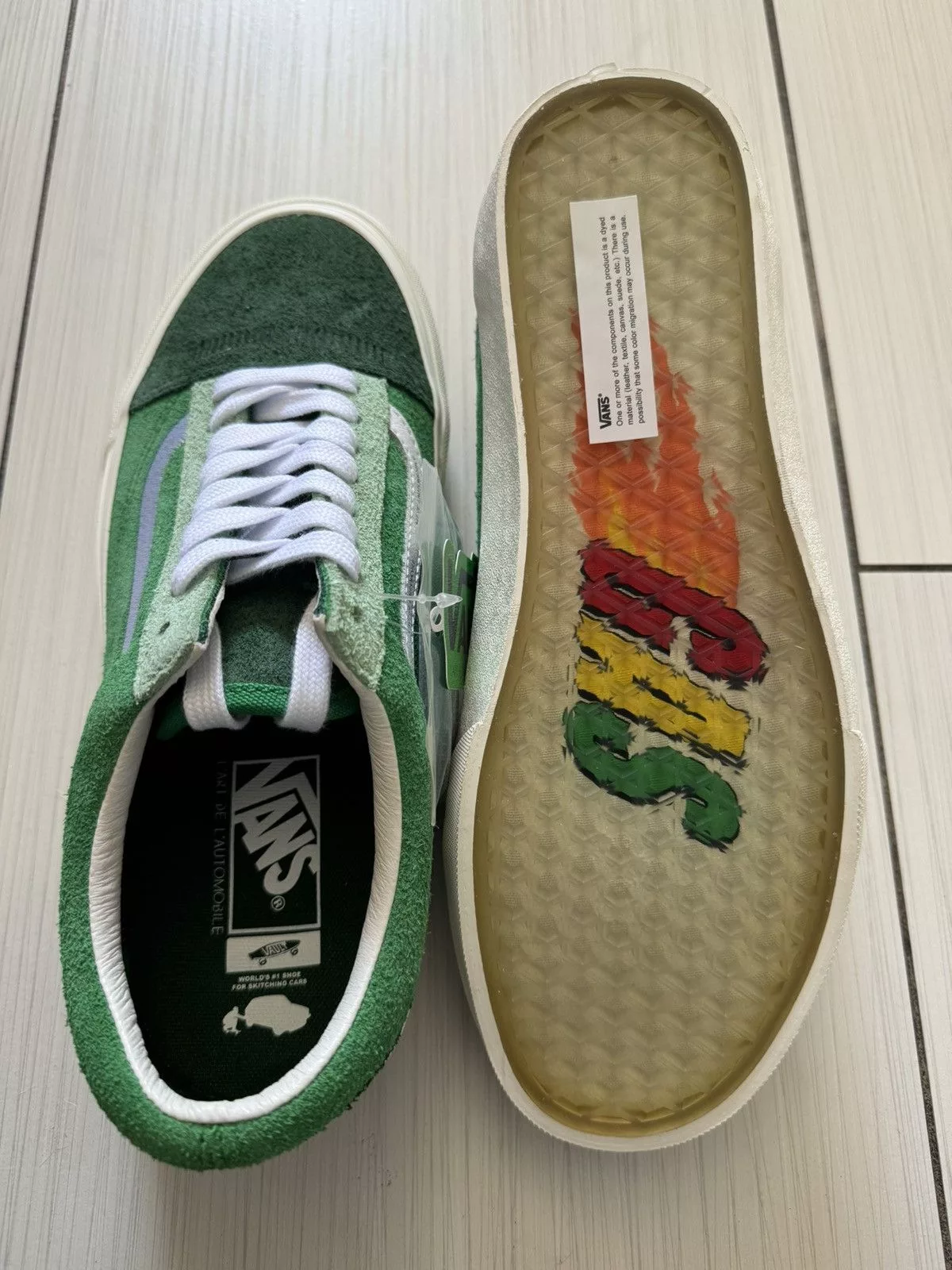Vans Low Top Sneakers Vans Vault x KAR Green