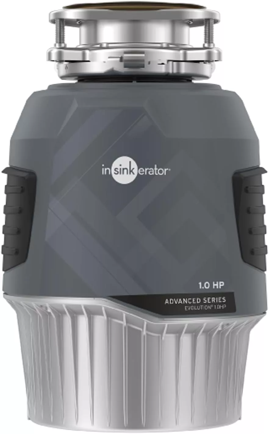 InSinkErator EVOLUTION 1HP 1 HP, Advanced Series Continuous Feed Food Waste Garbage Disposal, Gray