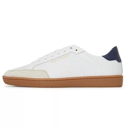Saint Laurent Paris Low Top Sneakers Saint Laurent Paris o1s1wg110724 Court Classic SL/10 Sneakers in Multicolor