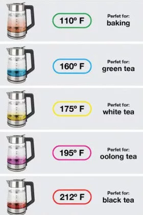 Glass H2O Select Electric Kettle