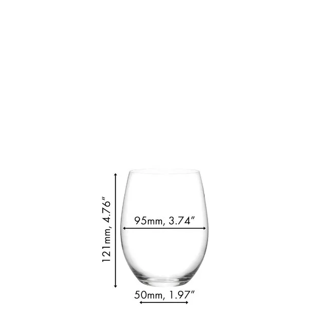 Riedel O Stemless Cabernet/Merlot Wine Glass Single