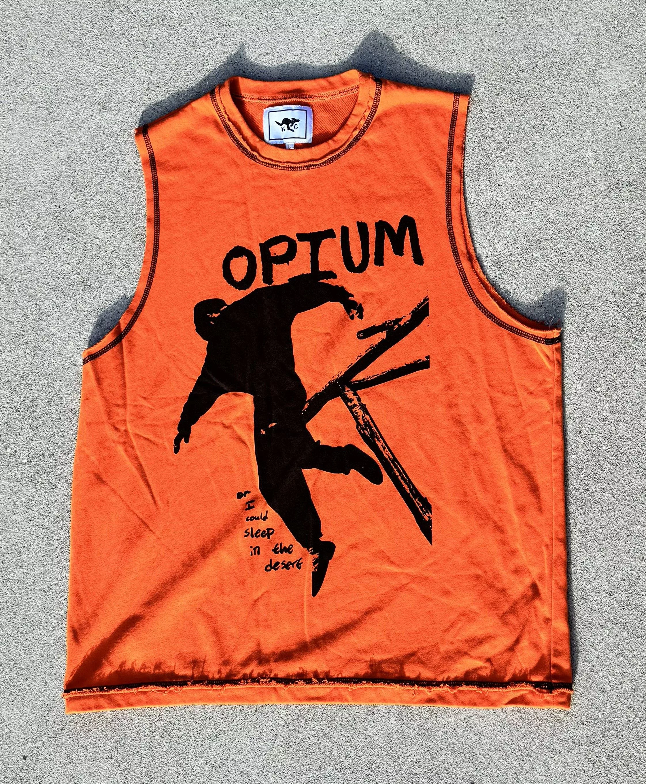 Other Tank Tops Sleeveless Other Kangaroo Court Tank Top Opium Orange
